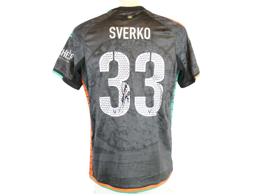 Sverko's Signed Unwashed Shirt, Cesena vs Venezia 2026