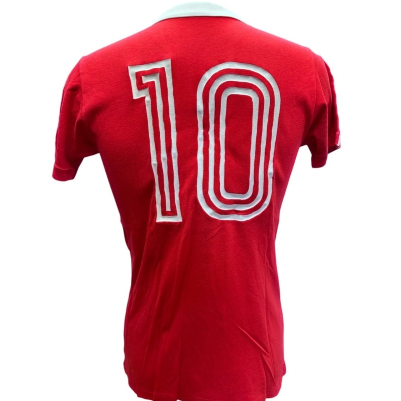 Stambacker's Match-Worn Shirt, Argentina vs Czechoslovakia 1981