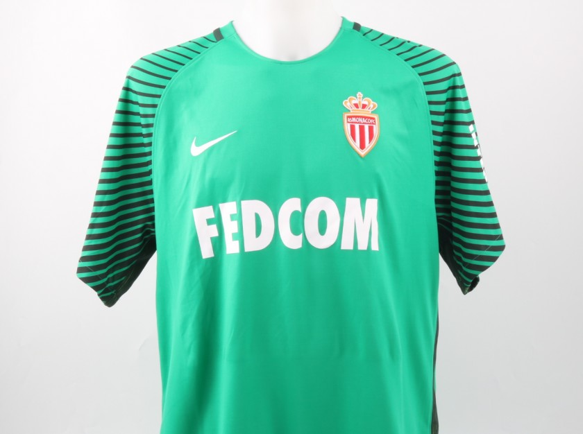 De Sanctis Monaco 2016/17 match worn shirt - signed