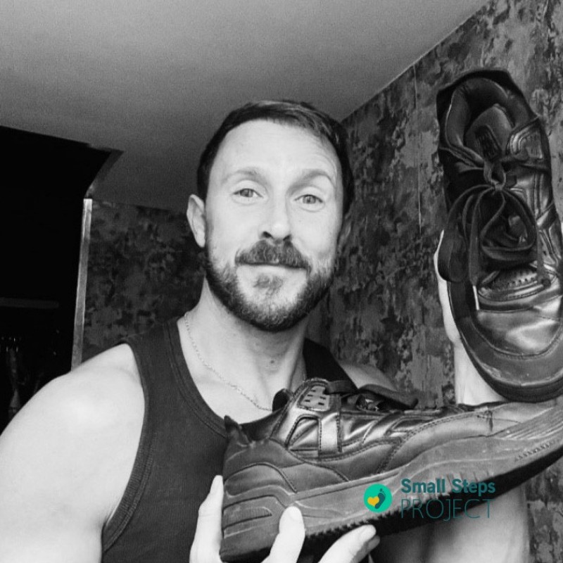 Peter Caulfield's Worn and Signed Shoes