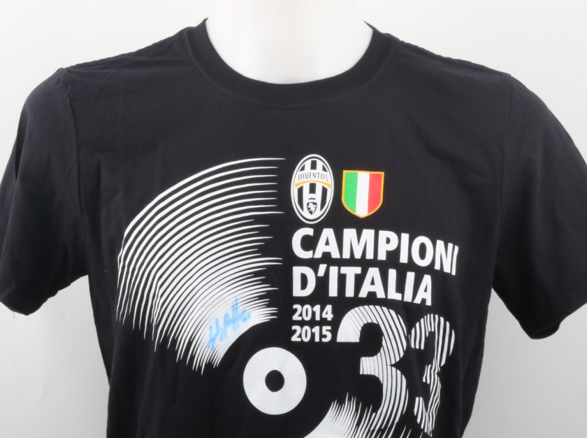 Celebrative Juventus T-Shirt - Signed by Buffon