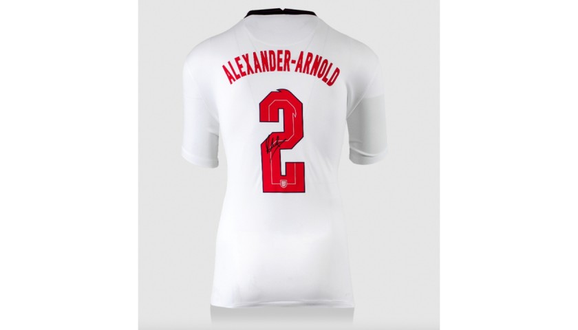 Alexander-Arnold's England 2020-21 Signed Shirt
