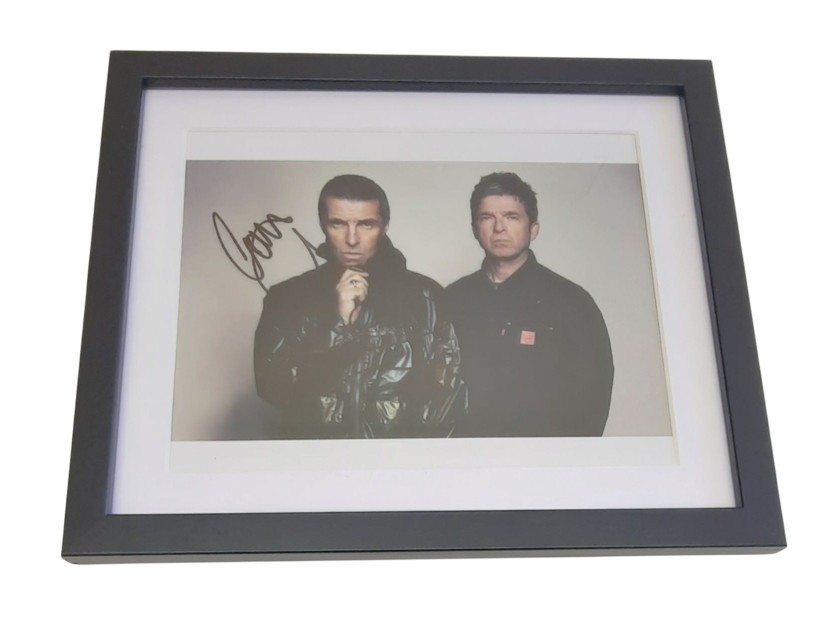 Oasis Signed and Framed Photograph