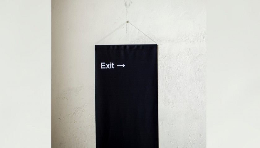 "EXIT" Photograph by Lorenzo Passoni