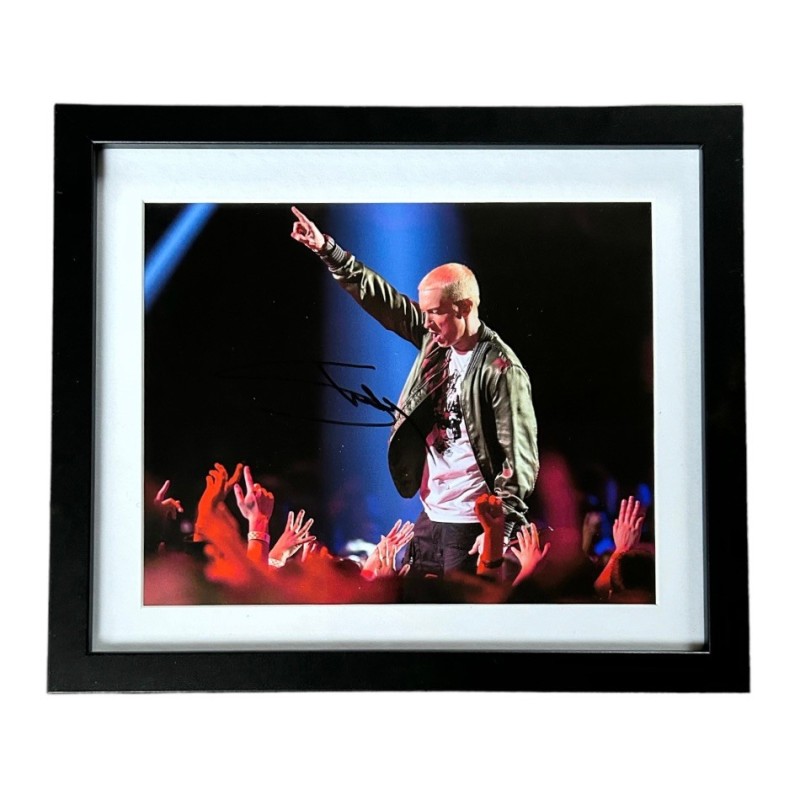 Eminem Signed and Framed Photograph