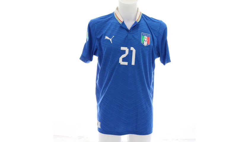 PUMA ANDREA PIRLO ITALY AWAY JERSEY EURO 2012 on eBid