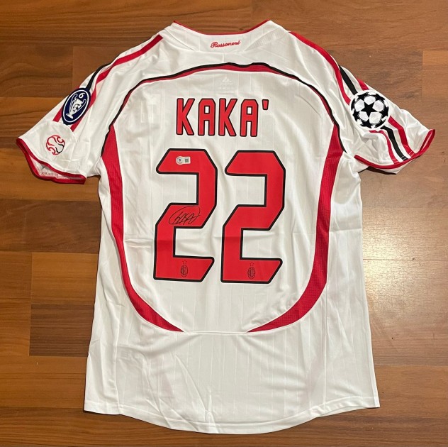 Kaka's AC Milan 2007 Signed Replica Shirt