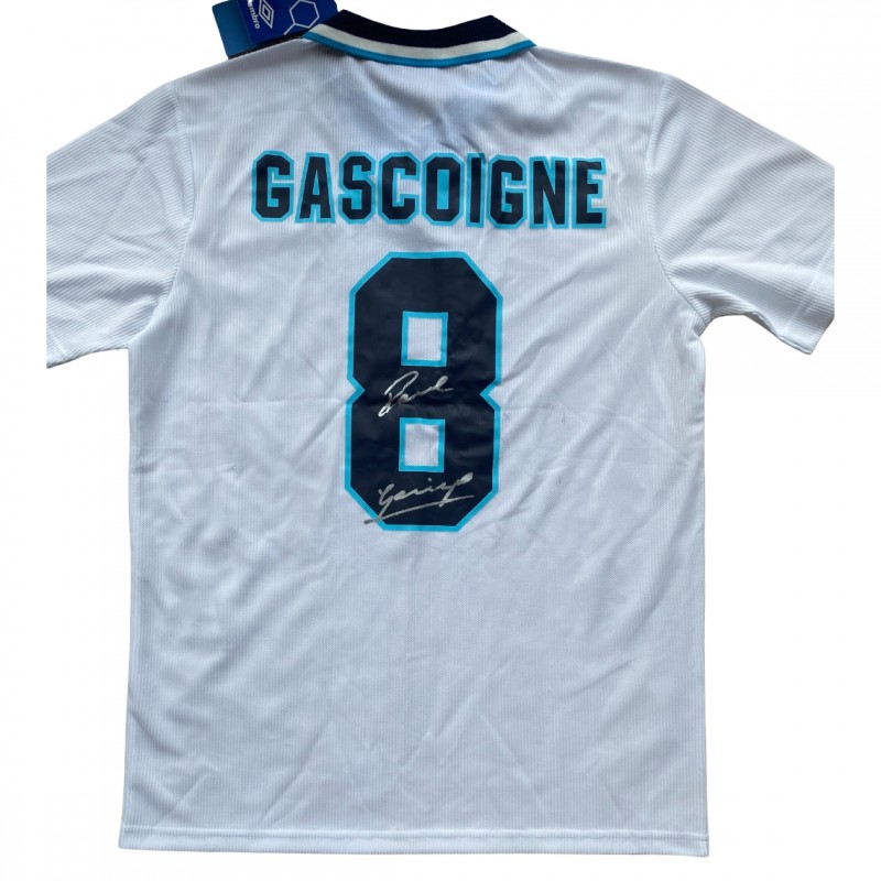 Paul Gascoigne's England '90 Signed Shirt