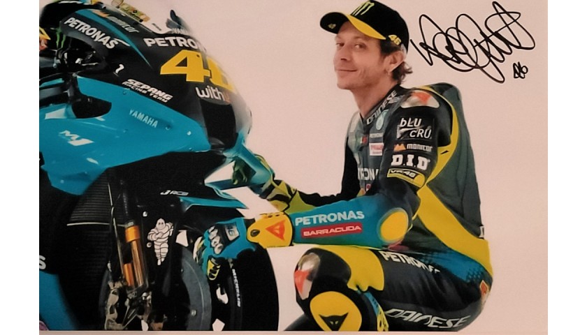 Valentino Rossi Signed Photograph