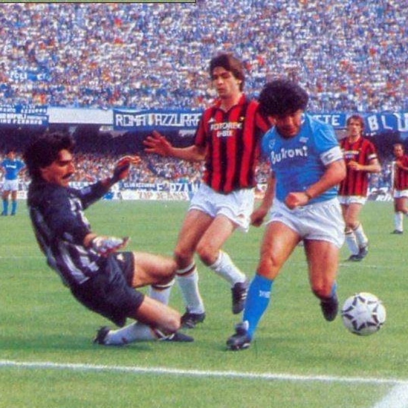 Galli's AC Milan Match Shirt, 1986/87