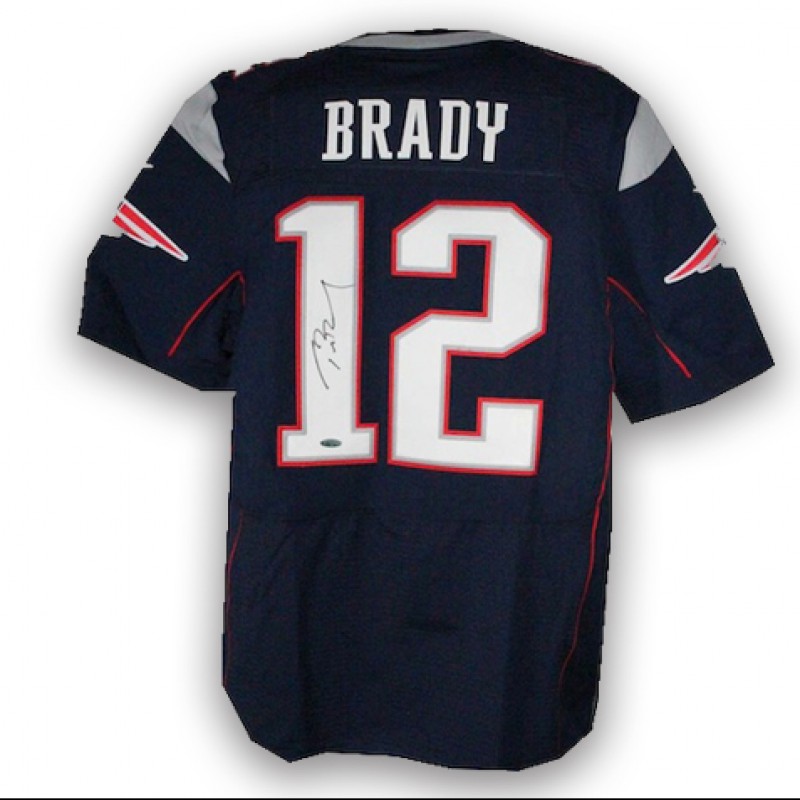 New England Patriots Jersey Signed by Tom Brady
