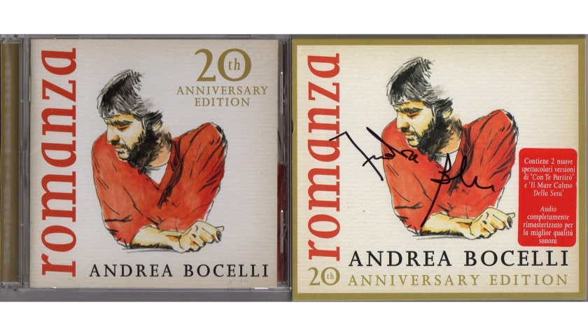 'Romanza' Album - Signed by Andrea Bocelli 