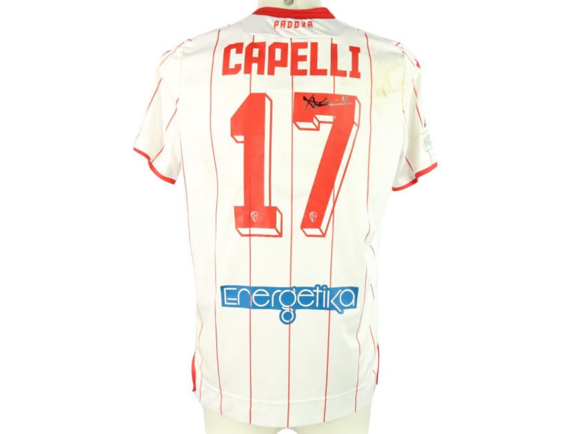 Maglia Capelli unwashed Padova vs Lumezzane 2023 - Autografata