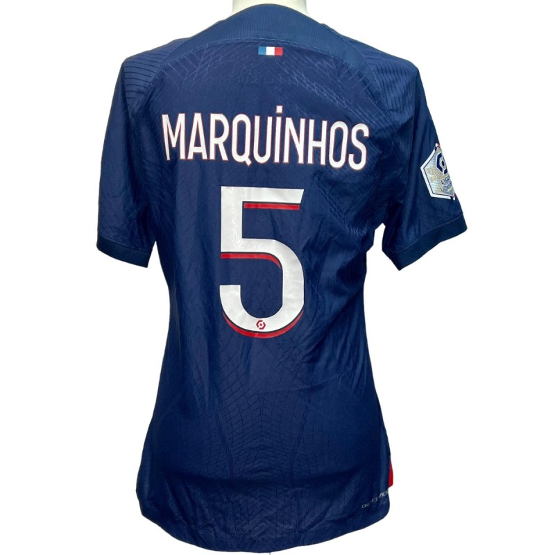 Marquinhos' Unwashed Shirt, Toulouse vs PSG 2023