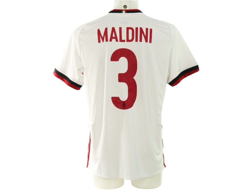 Maglia Ufficiale Maldini Milan, 2017/18 - Autografata