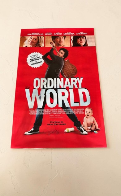 Poster cinematografico promozionale firmato da Billy Joe Armstrong dei Green Day