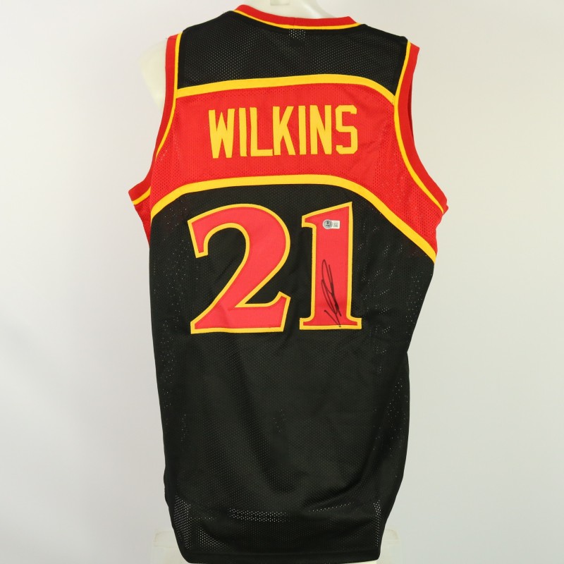 Wilkins Replica Atlanta Signed Jersey