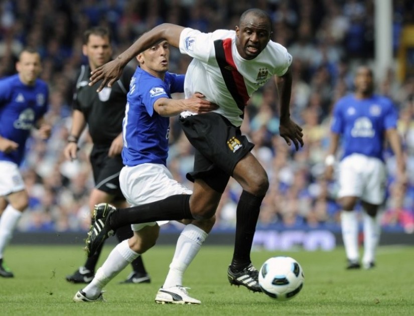 Vieira's Manchester City Match Shirt, 2010/11