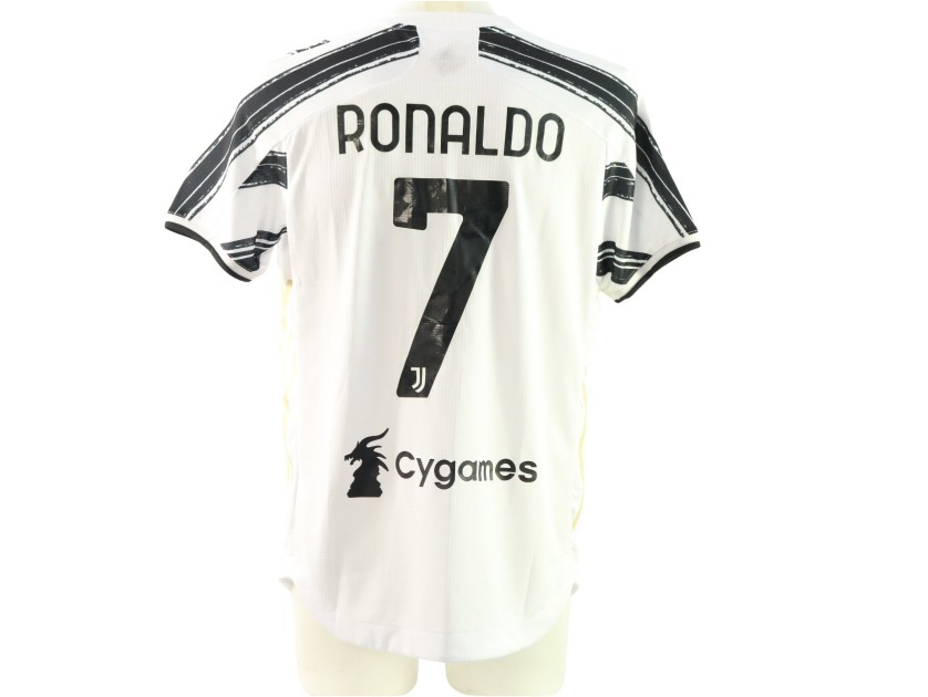 Ronaldo's Juventus Match-Issued Shirt, 2020/21