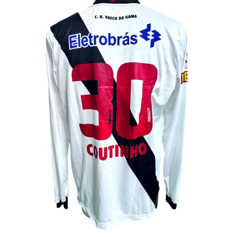 Coutinho's Vasco da Gama Match-Worn Shirt, 2009/10