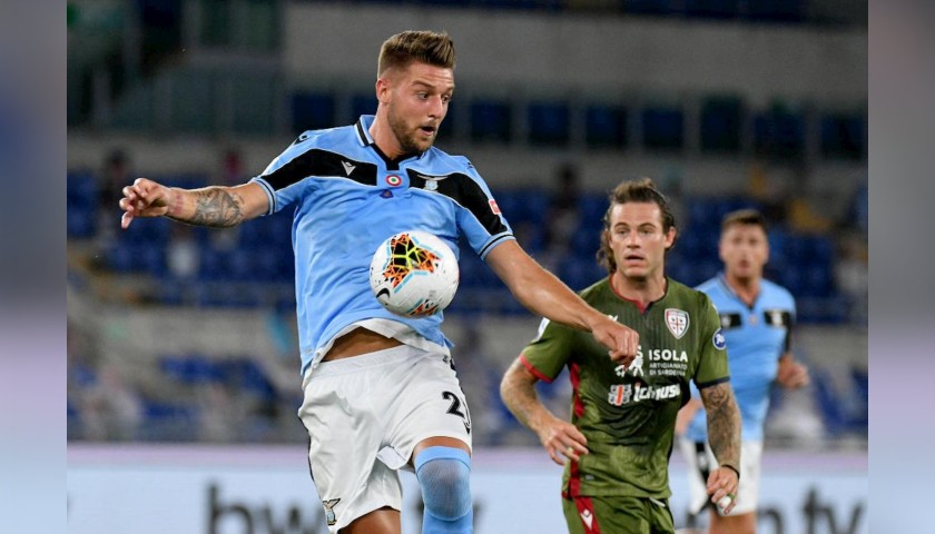 Milinkovic-Savic's Lazio Signed Undershirt