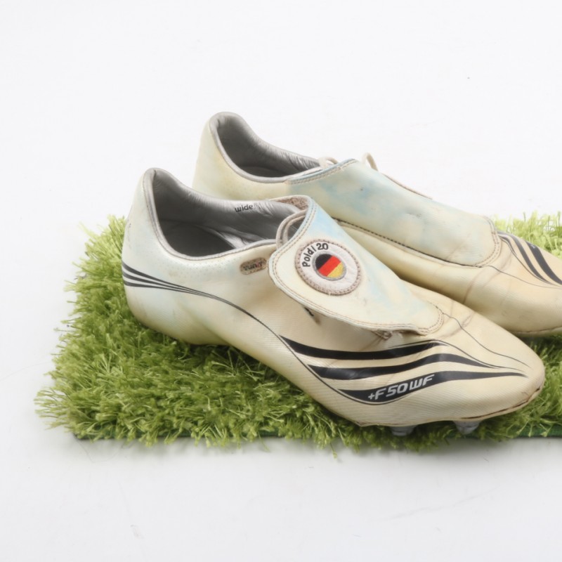Podolski F50 WF Adidas Match Worn Boots 