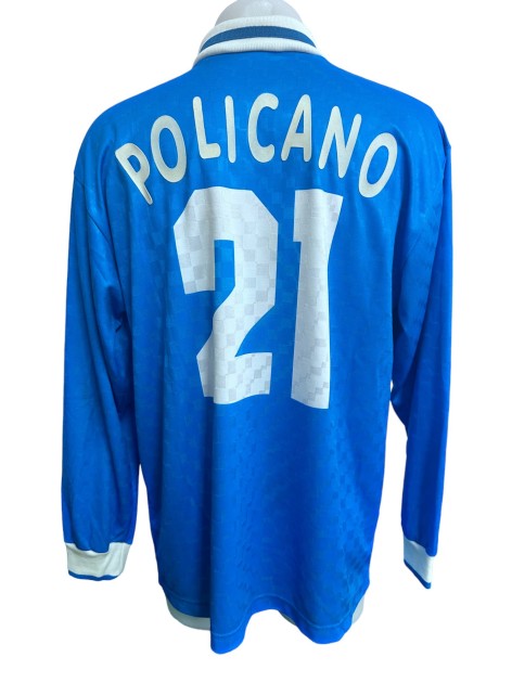Policano's Match Worn Shirt, Napoli vs Lazio 1994