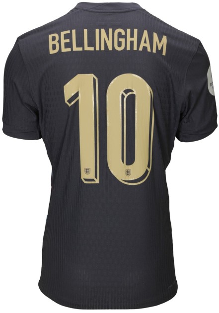 Bellingham's Match-Issued Shirt, England vs Belgium 2024