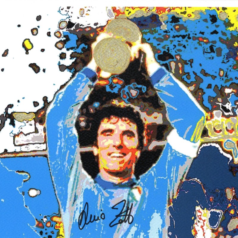 Art Print signed by Dino Zoff