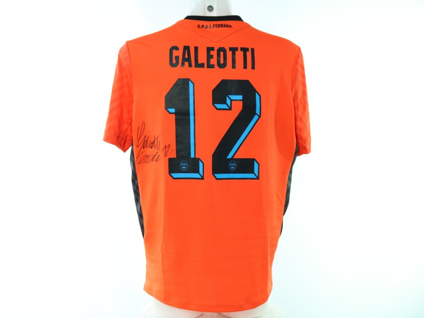 Galeotti's Signed Unwashed Shirt, SPAL vs Vis Pesaro 2024