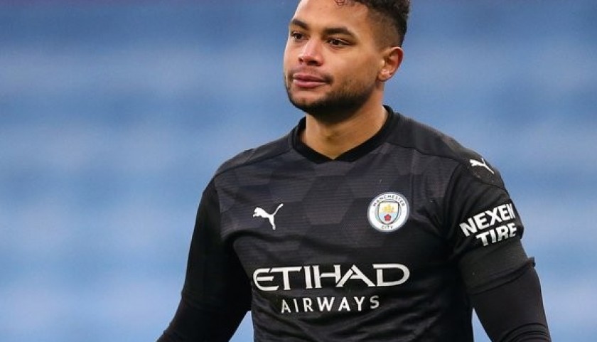  Zack Steffen's Manchester City Match Issue Shirt