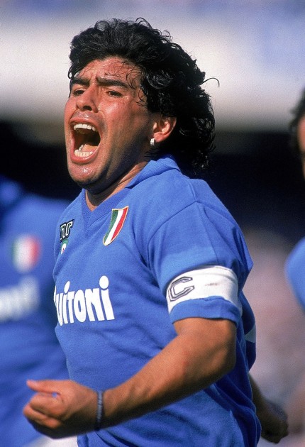 Maradona Official Napoli Signed Shirt - CharityStars