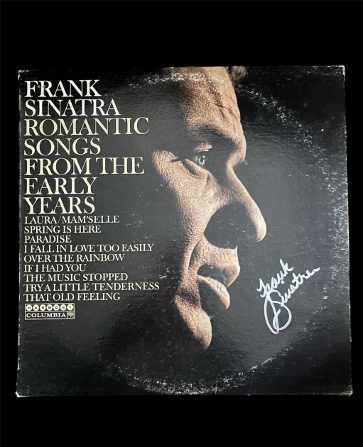 Frank Sinatra Signed Vinyl LP