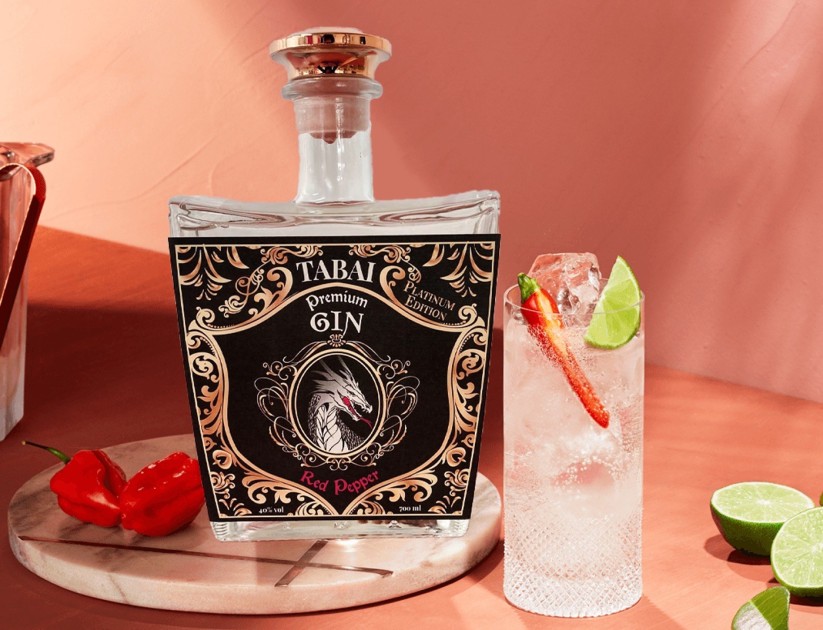 Gin Premium Red Pepper Tabai 