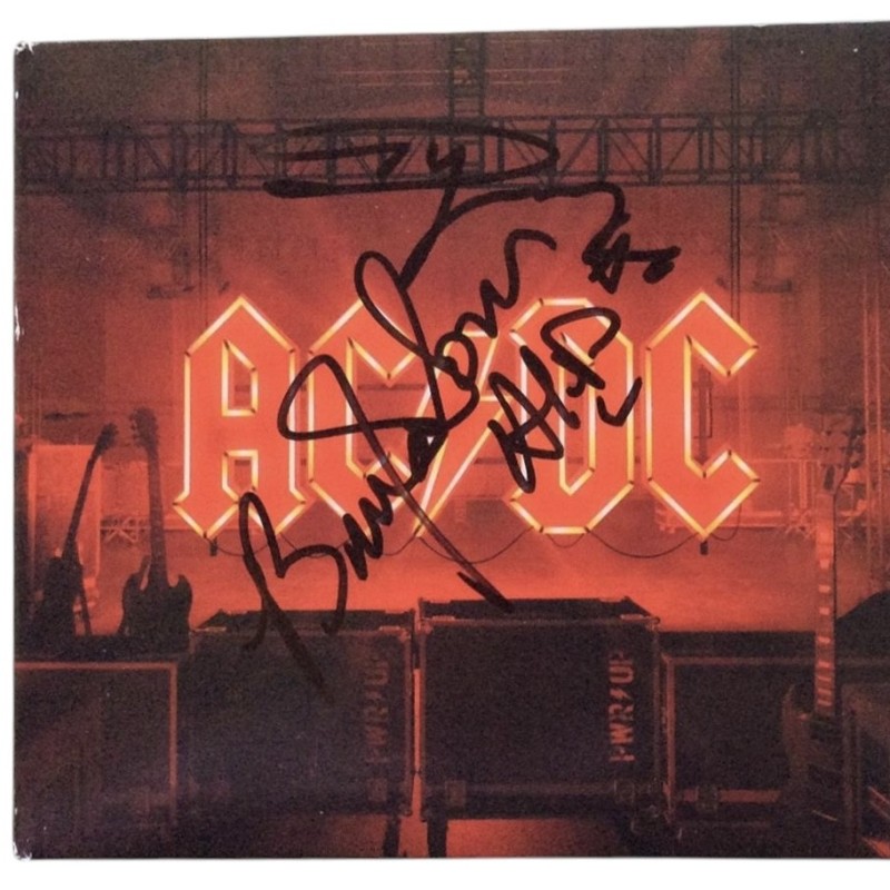 AC/DC Signed CD