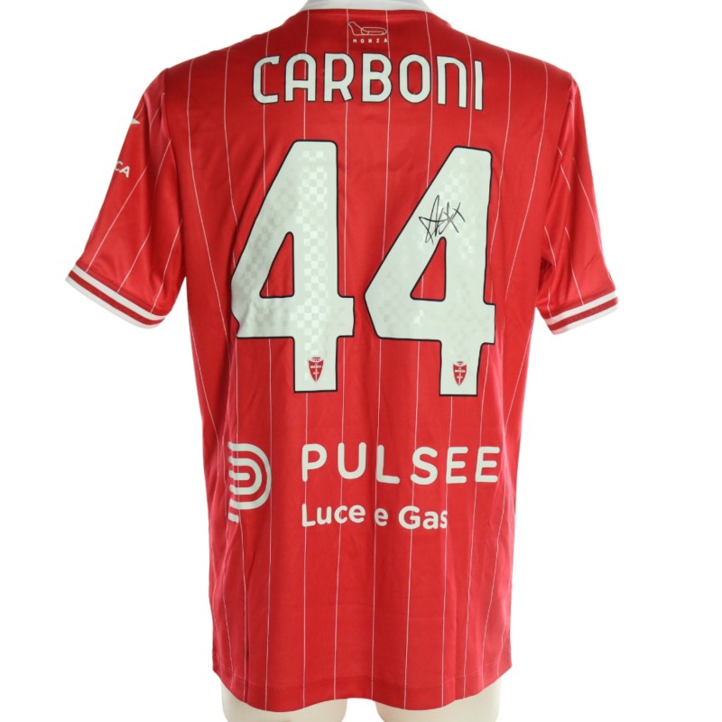 Maglia Carboni Unwashed Monza vs Modena, 2026 - Autografata
