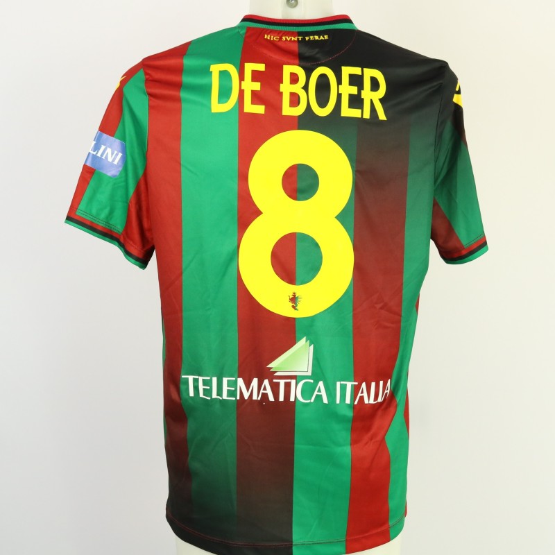 De Boer's Unwashed Shirt, Ternana vs Parma 2024 - Associazione Progetto Flavia Patch