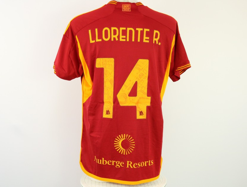 Llorente's Roma Match Shirt, 2023/24