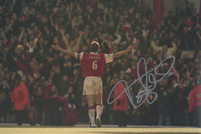 Tony Adams' Signed Premier League Winning Goal 1998 Picture