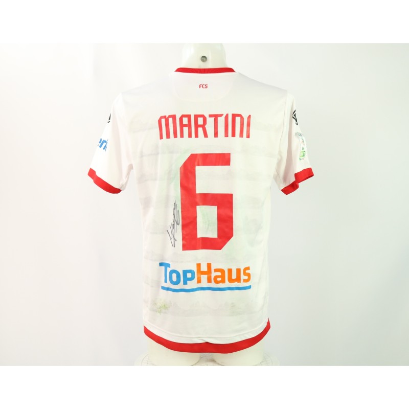 Martini's Signed Unwashed Shirt, Sudtirol vs Cremonese 2024