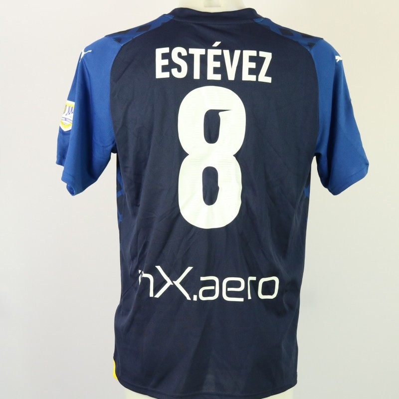 Estévez's Unwashed Shirt Parma vs Ternana 2023 - Patch 110 Years