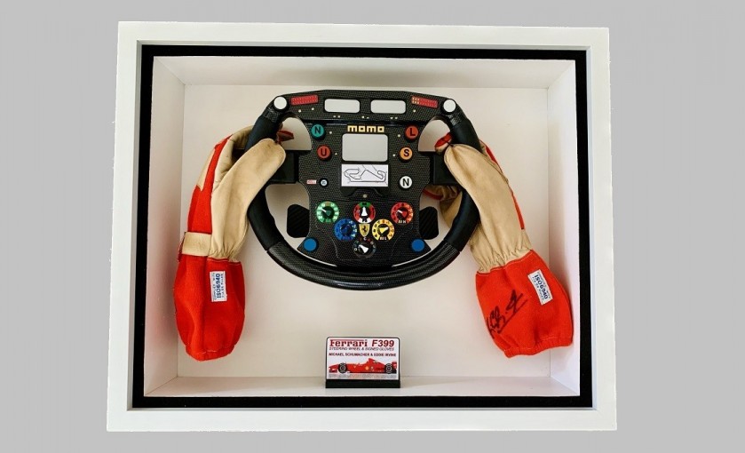 Modellino Ferrari F1 - Autografato da Michael Schumacher - CharityStars