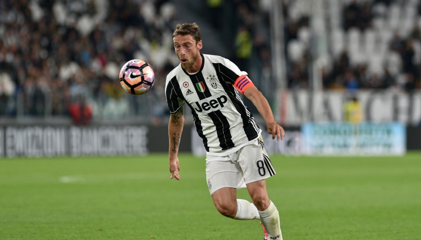 Marchisio's Worn Juventus Serie A 2016/17 Shorts