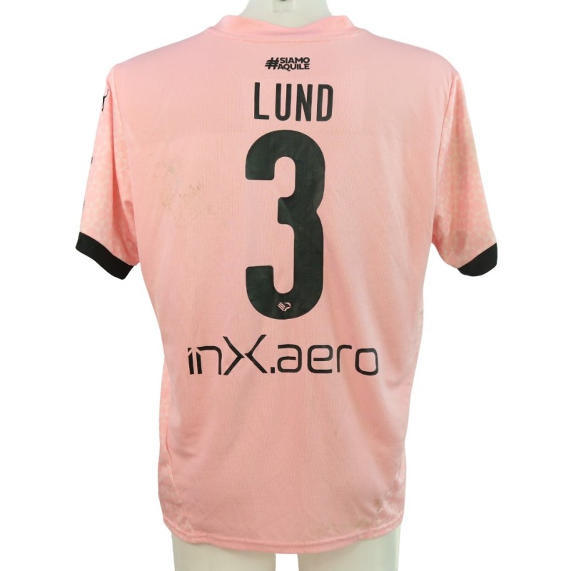 Maglia Lund unwashed Palermo vs Reggiana 2024