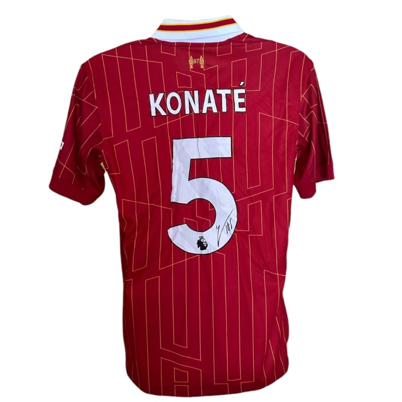 Ibrahima Konate's Liverpool 2024/25 Signed Replica Shirt