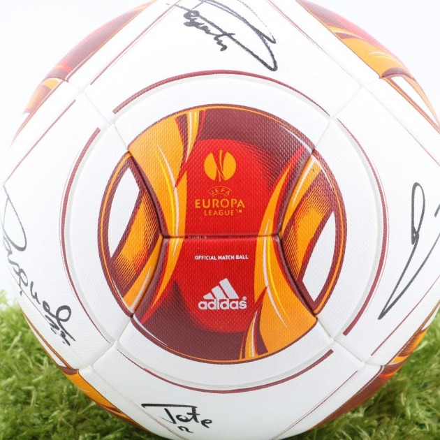 Official Europa League 2014/2015 ball, signed by Fiorentina players