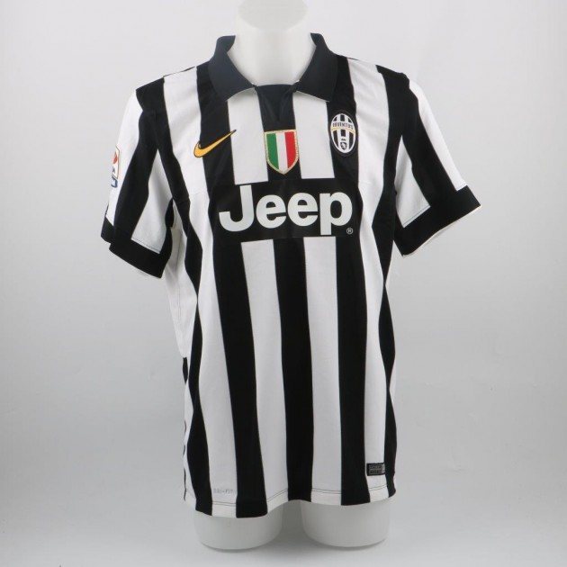 Pirlo Juventus official replica shirt, Serie A 2014/2015 - signed