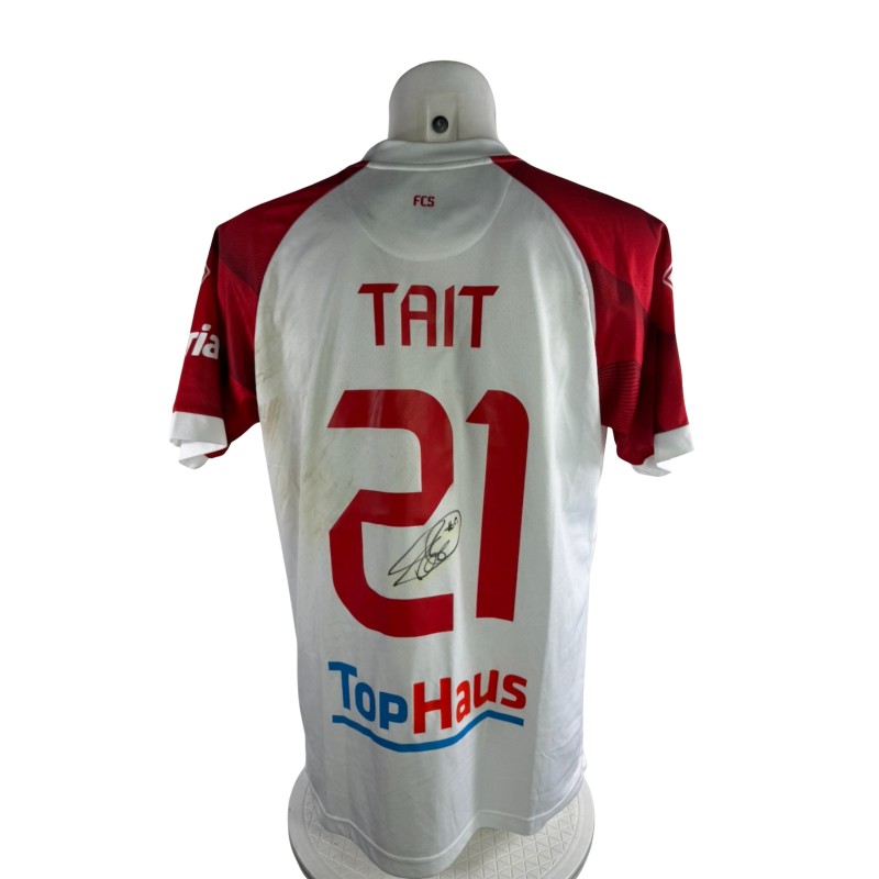 Tait's Signed Unwashed Shirt, Sudtirol vs Mantova 2026
