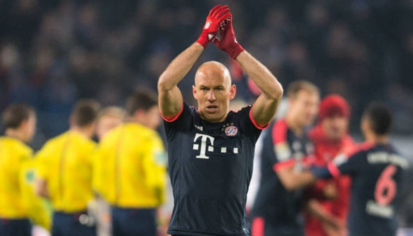 Robben's Official Bayern Munich Signed Shirt, 2015/16