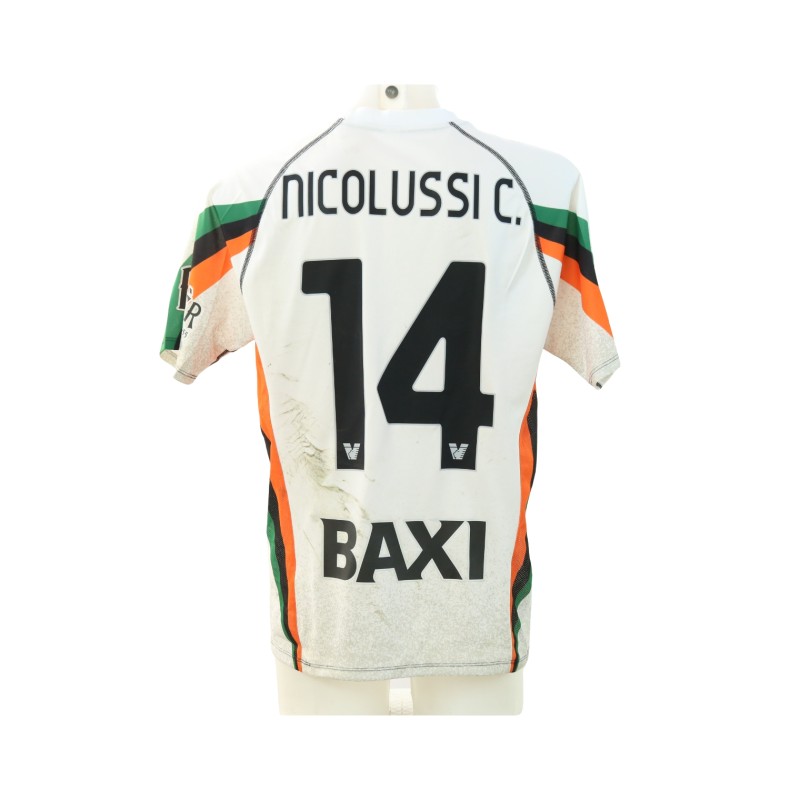 Nicolussi's Genoa vs Venezia Unwashed Shirt, 2025